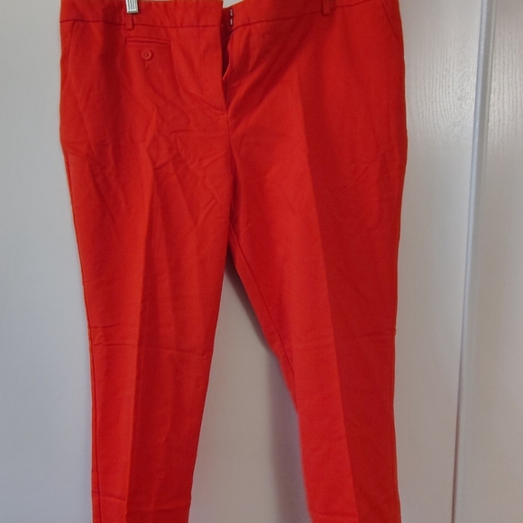 Van Heusen studio slim leg pants red and color size 18 - Picture 2 of 7